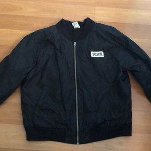 Black PINK bomber jacket